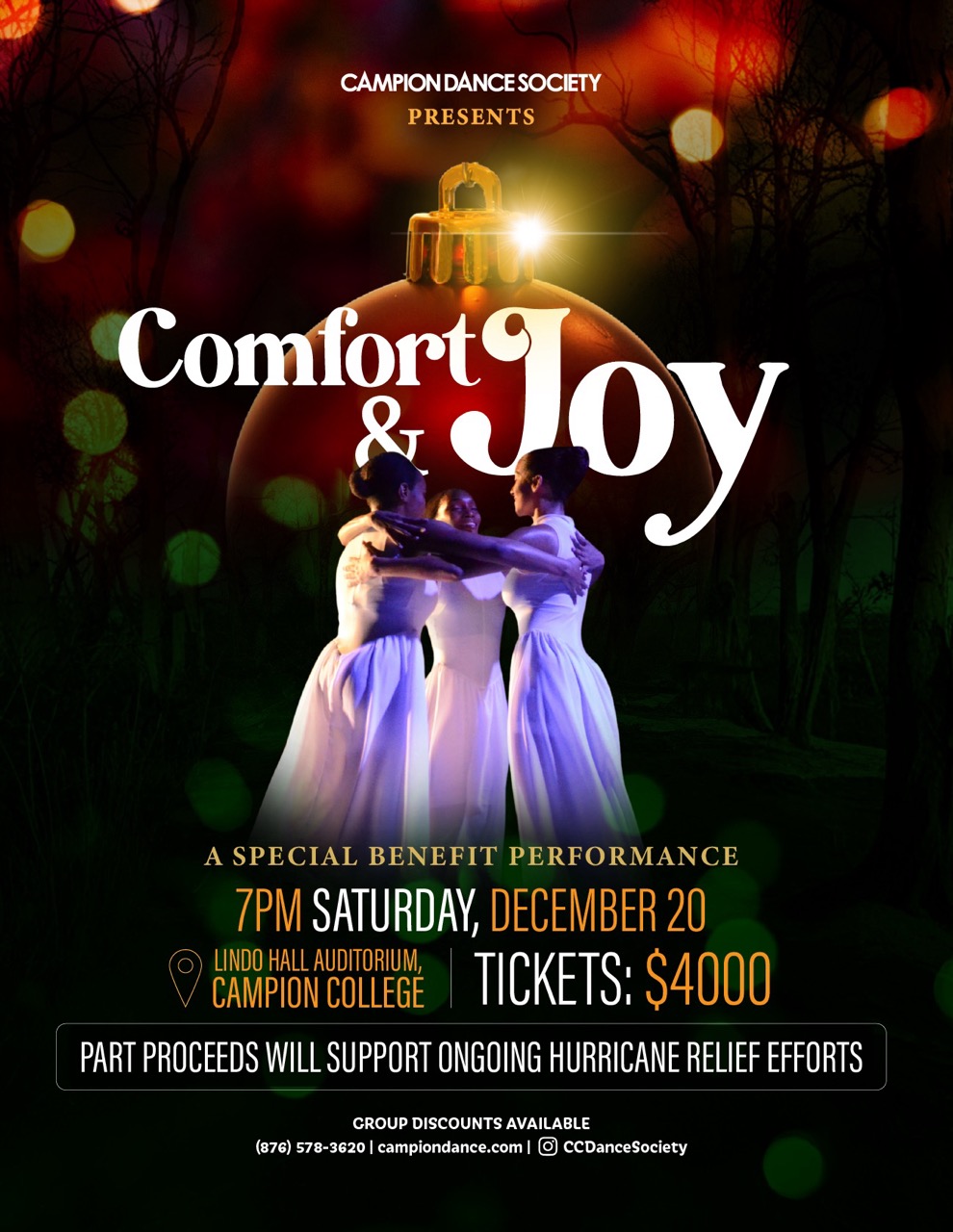 Comfort & Joy Flyer
